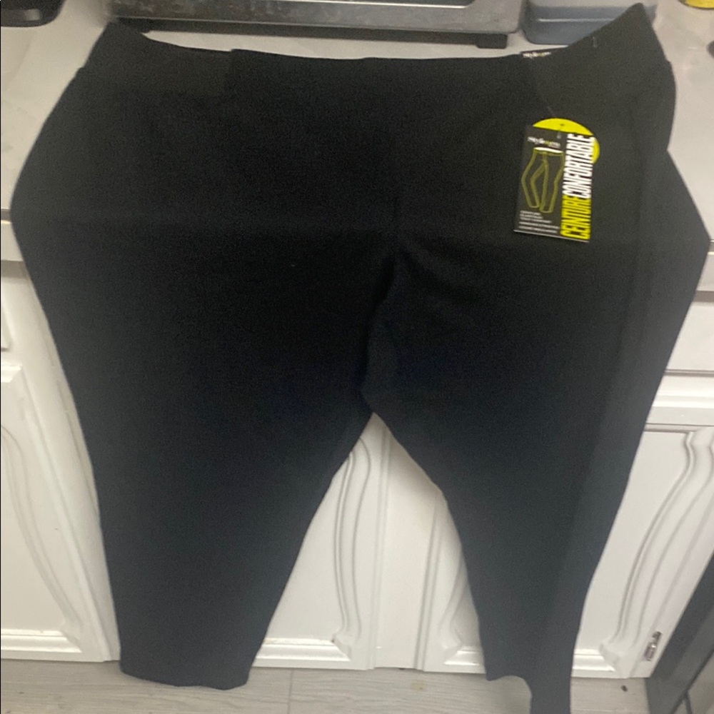 Style & Co Black Trousers with Clean Design